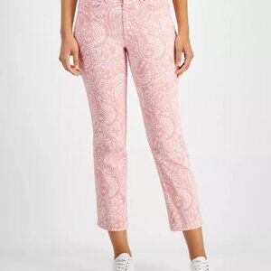 Nautica Jeans Women's Paisley Bay Straight Ankle Pants Size 8